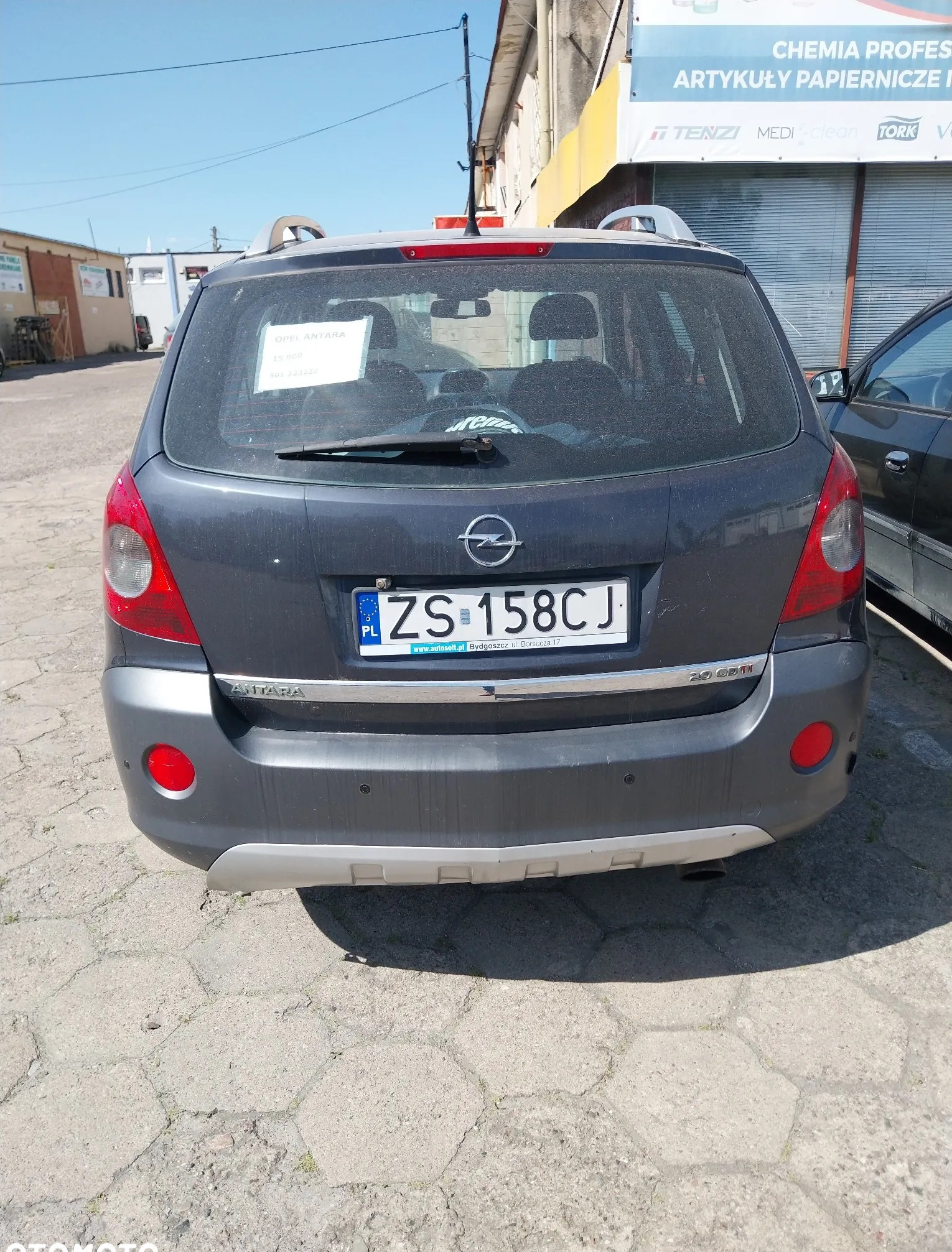 Opel Antara cena 13000 przebieg: 307500, rok produkcji 2007 z Szczecin małe 4